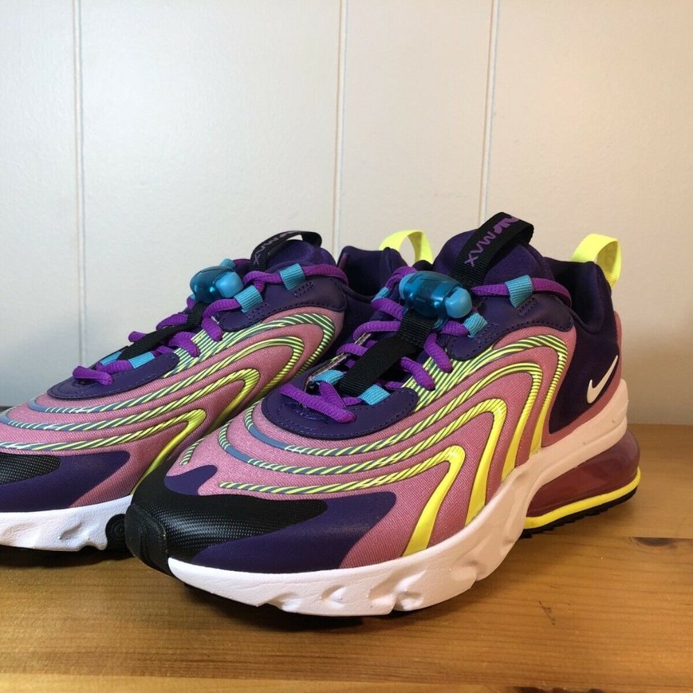 Nike Air Max 270 React ENG Eggplant Magic Flamingo